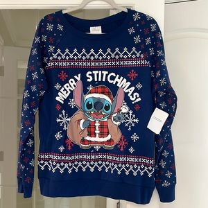 Light-up Stitch Holiday Sweater
